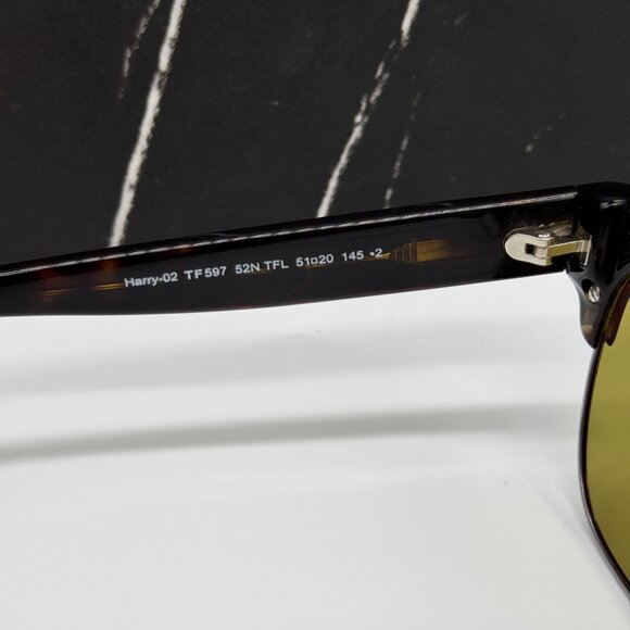 NEW TOM FORD HARRY-02 TF597 52N HAVANA UNISEX SUNGLASSES TOM FORD FT0597 52N main image 10